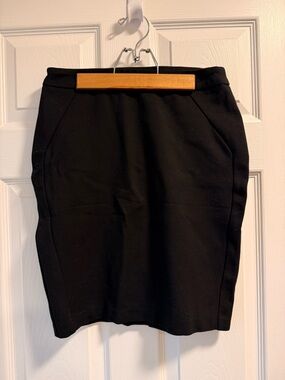 Women's Black Pencil Skirt - Tailored Stretch Work Skirt